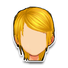 金色柔顺中长发型 缩略图