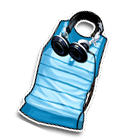 蓝色简约上衣 缩略图