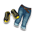 紫色潮流下装 缩略图