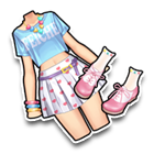 夏柠恬静套裙 缩略图