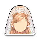 莹粉白纱发饰 缩略图