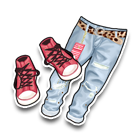 邻家男孩牛仔裤 缩略图