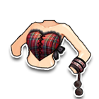 心形蕾丝边小裹胸 缩略图