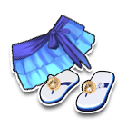 情定蓝海沙滩裙 缩略图