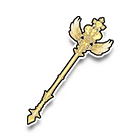 霜雪金月手杖 缩略图