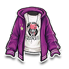 紫色时尚运动外套 缩略图