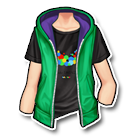 绿彩迷梦上装 缩略图