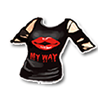 烈艳红唇T恤 缩略图