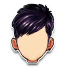 紫色简约短发 缩略图