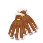 印第安风情羊皮手套 缩略图