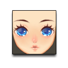 滢蓝清澈表情 缩略图