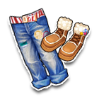 贺岁中国红下衣 缩略图