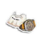 白色黑点手套 缩略图