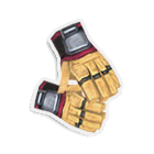 嵌黑皮手套 缩略图