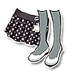 俏皮白点小短裙 缩略图