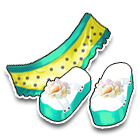 黄绿相间比基尼泳裤 缩略图