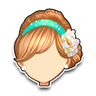 绿色发带头饰 缩略图