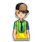 青春靓丽背带套装 缩略图