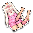 素色粉萌套装 缩略图