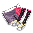 波普英伦混搭风下装 缩略图