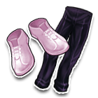 粉红情人礼服长裤 缩略图