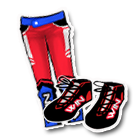 X-WIN红队队服下装 缩略图