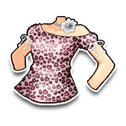 淡紫豹纹上装 缩略图