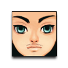 山羊胡须脸 缩略图