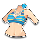 海蓝风情泳衣 缩略图