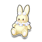 绒毛兔兔背饰 缩略图