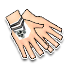 黑色双环手饰 缩略图