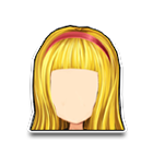 恬美发箍长发 缩略图