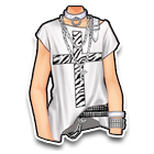 纯白十字上装 缩略图