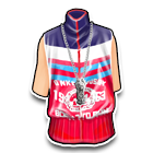 紧身涂鸦无袖卫衣 缩略图