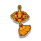 大黄中国结 缩略图