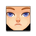 蓝瞳可爱脸 缩略图