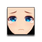 晶莹落泪表情 缩略图