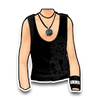 黑白嘻哈上装 缩略图