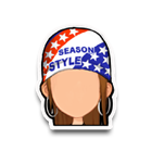 星型旗帜头巾发饰 缩略图