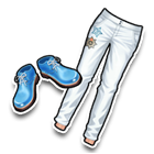 俏春绿意下装 缩略图