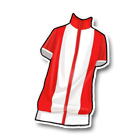 竖领红白色上装 缩略图