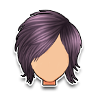 紫色洒脱发型 缩略图