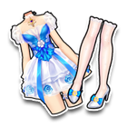 深蓝幻想礼裙 缩略图