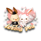 情侣兔头饰 缩略图