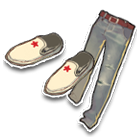 烟灰色磨旧裤子 缩略图