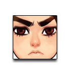 浓眉坚定脸 缩略图