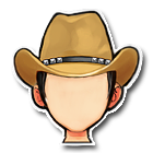 西部牛仔帽头饰 缩略图