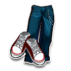 腰链牛仔裤 缩略图