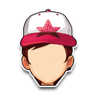 白色休闲鸭舌帽 缩略图