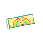 彩虹纸袋车牌 缩略图